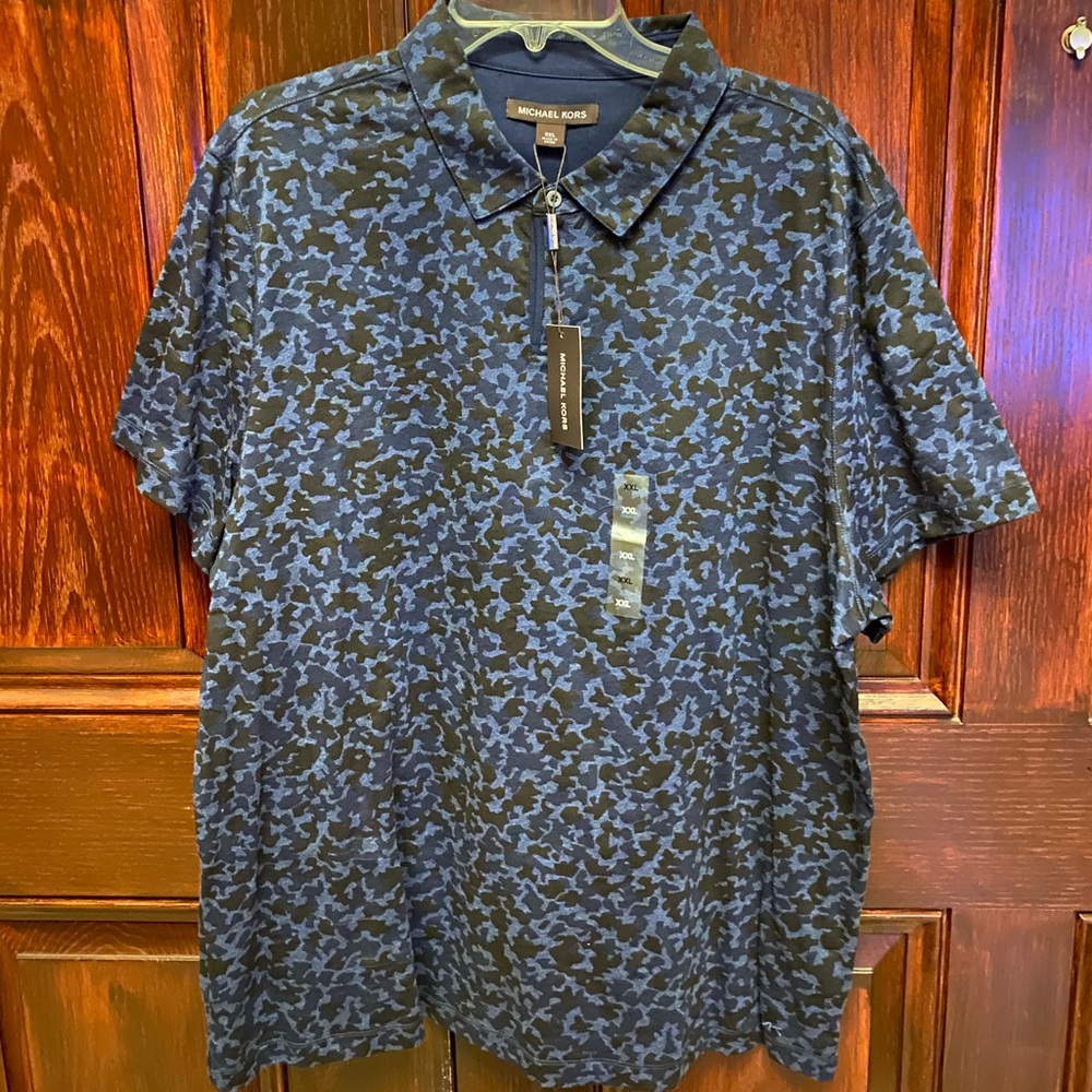 Michael Kores Button Up T-shirt
